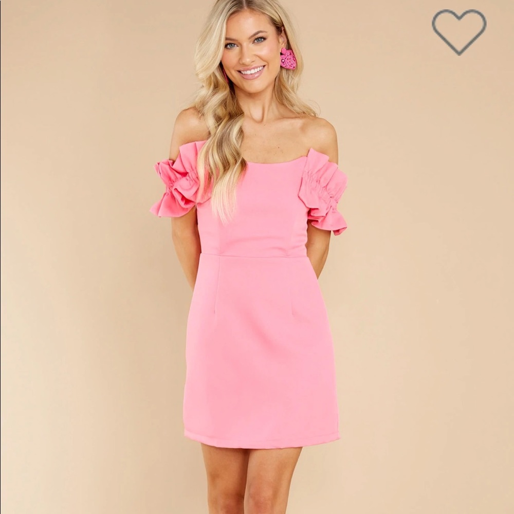 NWT Exceptional you pink dress from red dress